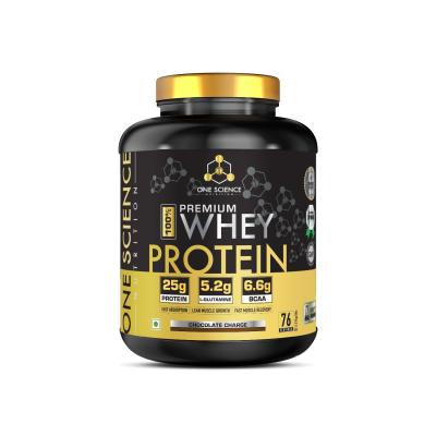 One Science Nutrition (OSN) Premium Whey Protein [Grass Fed Whey] - 25g Protein, 6.6g BCAA &amp;amp; 5.2 gms L-Glutamine
